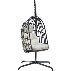 Кресло-кокон Mirjan24 Rimako/Gafi (Black/Cream) Thumb