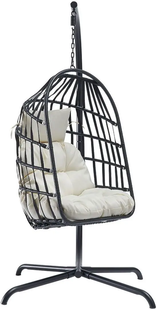 Кресло-кокон Mirjan24 Rimako/Gafi (Black/Cream) - 7