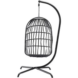 Кресло-кокон Mirjan24 Rimako/Gafi (Black/Cream) Thumb