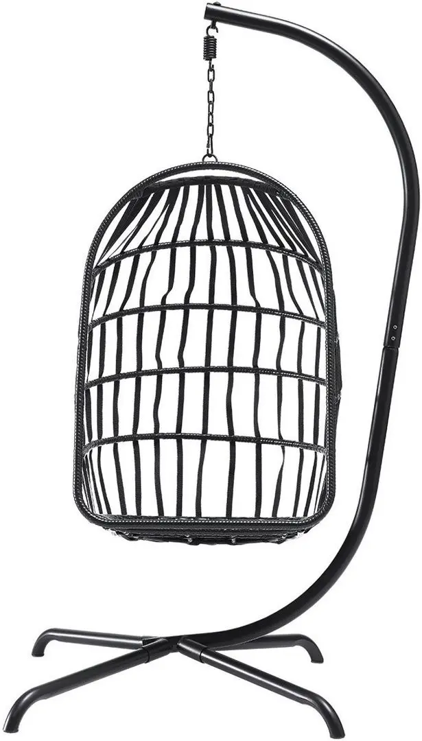 Кресло-кокон Mirjan24 Rimako/Gafi (Black/Cream) - 5