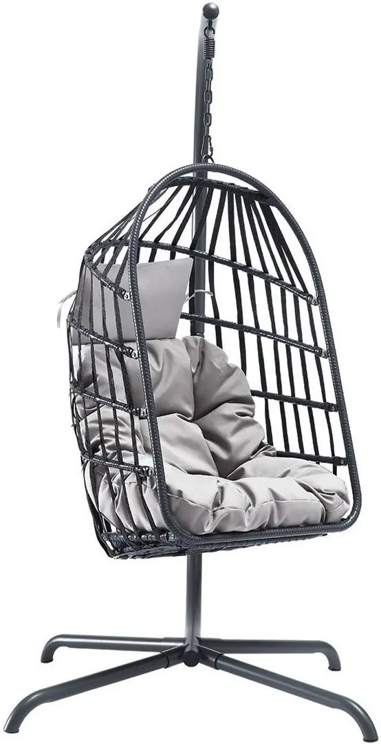 Кресло-кокон Mirjan24 Rimako/Gafi (Gray) - 10