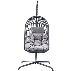 Кресло-кокон Mirjan24 Rimako/Gafi (Gray) Thumb