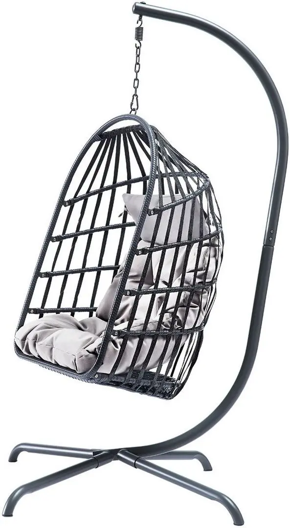 Кресло-кокон Mirjan24 Rimako/Gafi (Gray) - 8