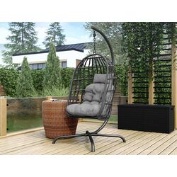 Кресло-кокон Mirjan24 Rimako/Gafi (Gray) Thumb