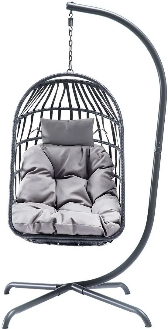 Кресло-кокон Mirjan24 Rimako/Gafi (Gray)