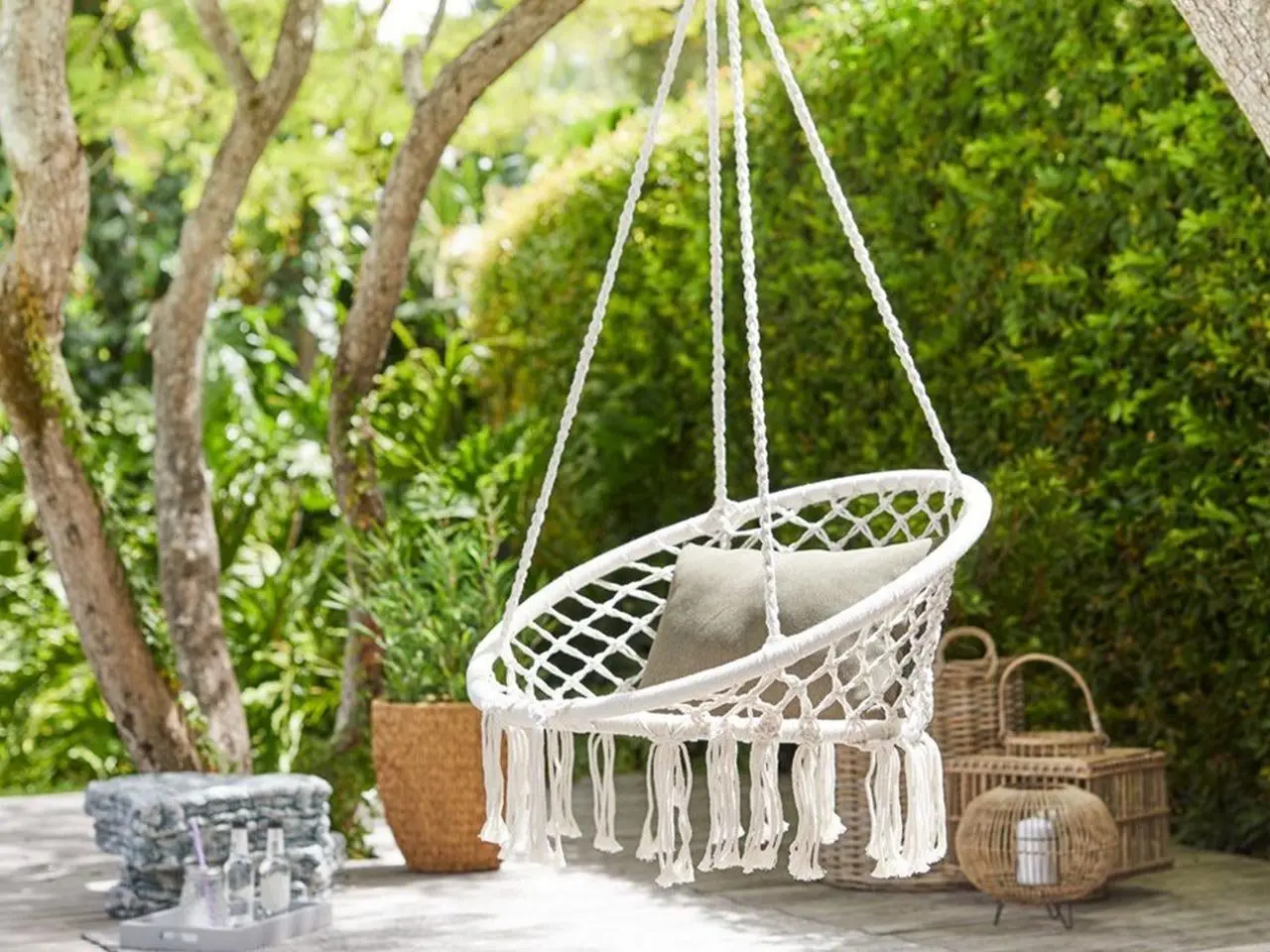 Кресло подвесное Mirjan24 Toponi/Wardi (Beige) - 2