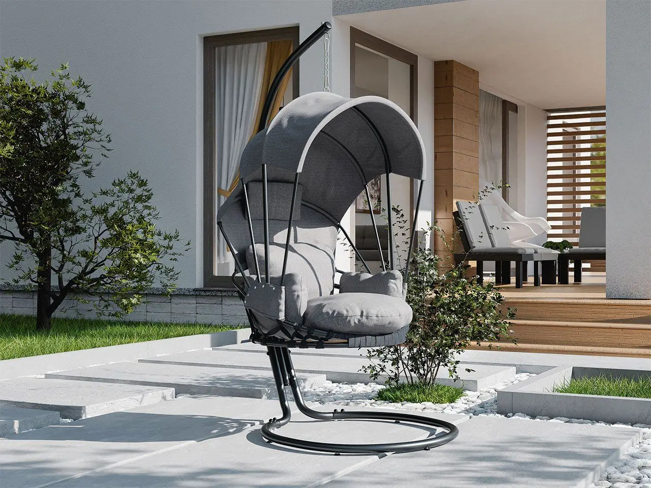 Кресло Mirjan24 Kigaru/Waleris (Gray) - 3