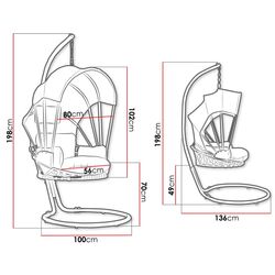Кресло Mirjan24 Kigaru/Waleris (Gray) Thumb