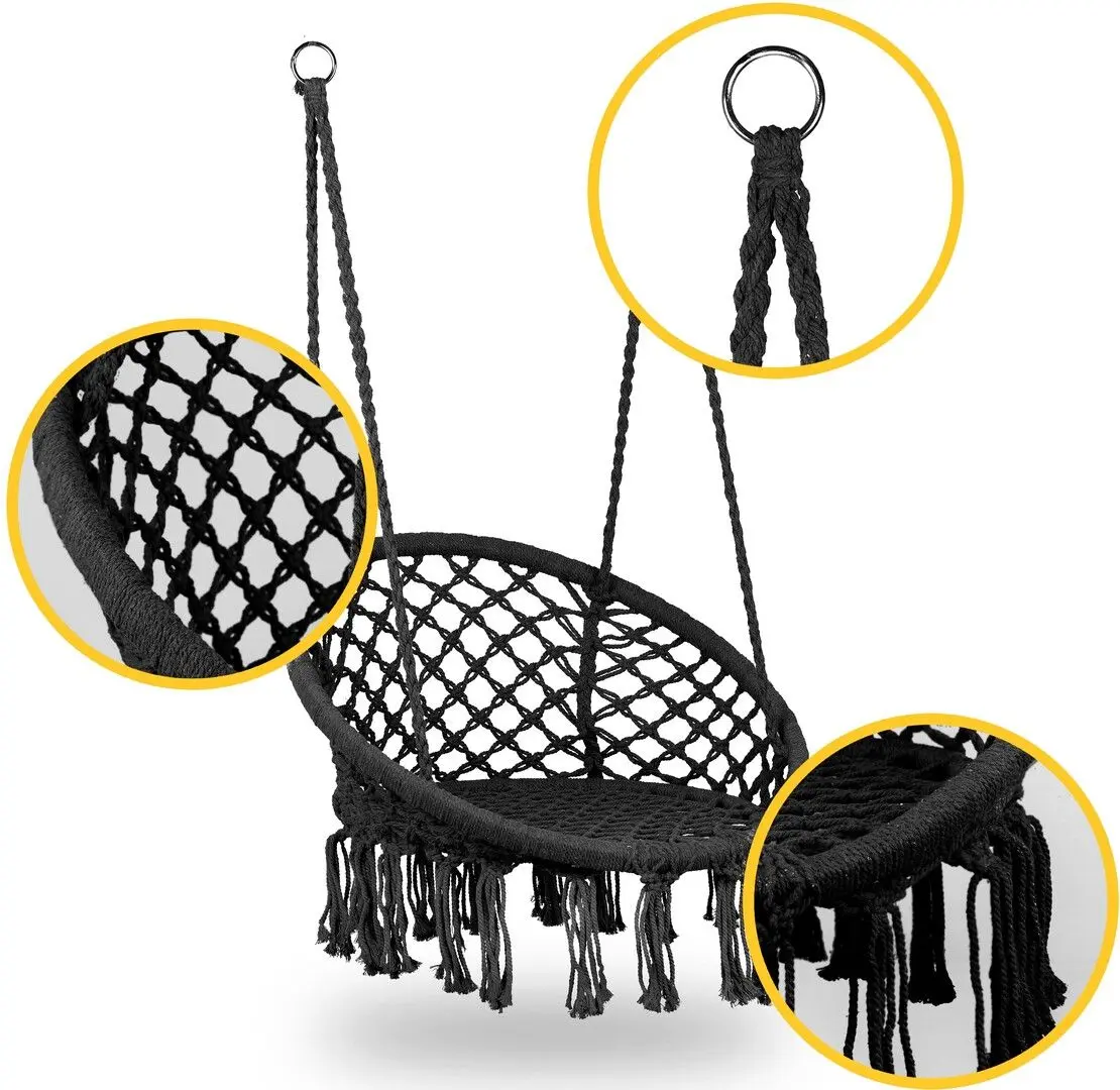 Кресло подвесное Modern Home GW-076 (Black)