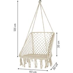 Кресло подвесное Modern Home GW-911 (White) Thumb