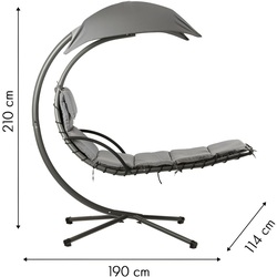 Кресло подвесное MultiGarden PH006 (Dark Grey) Thumb