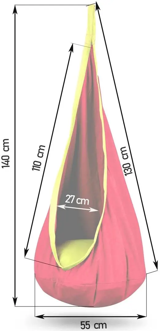 Fotoliu-cocon Neo Sport 110001 (Red) - 3