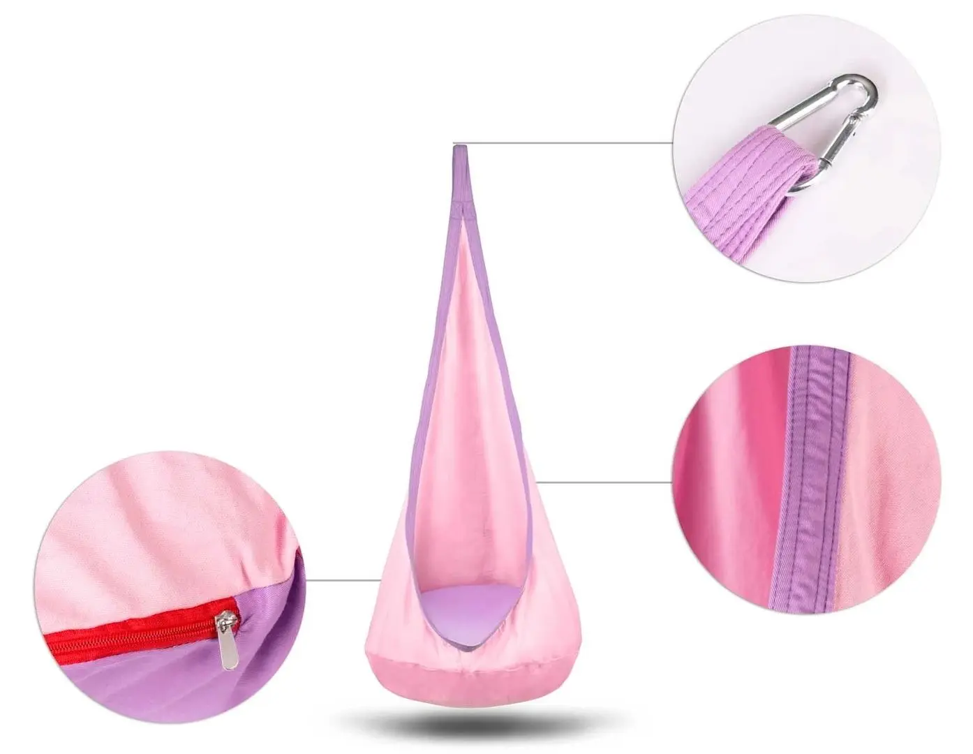 Fotoliu-cocon Neo-Sport 110004 (Light Pink)