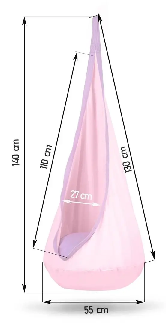 Fotoliu-cocon Neo-Sport 110004 (Light Pink)