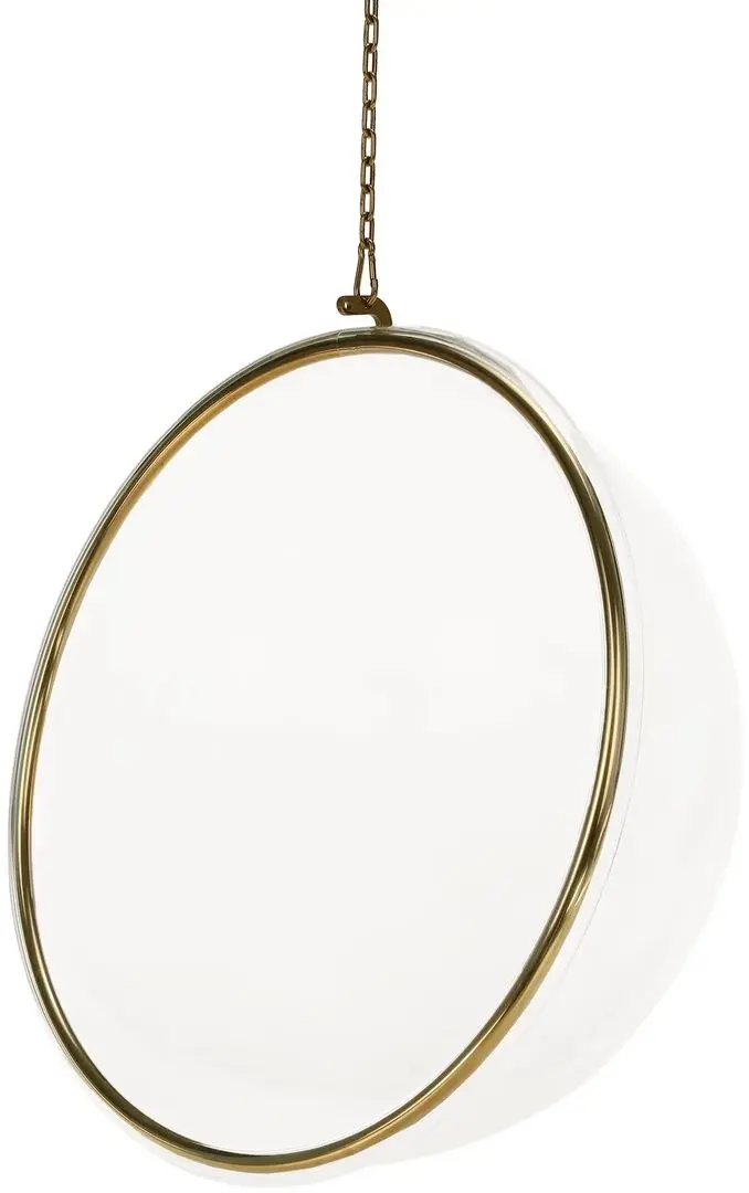 Fotoliu suspendat Tempo Kondela Bubble New Tip 1 106 (Transparent/Golden/White)