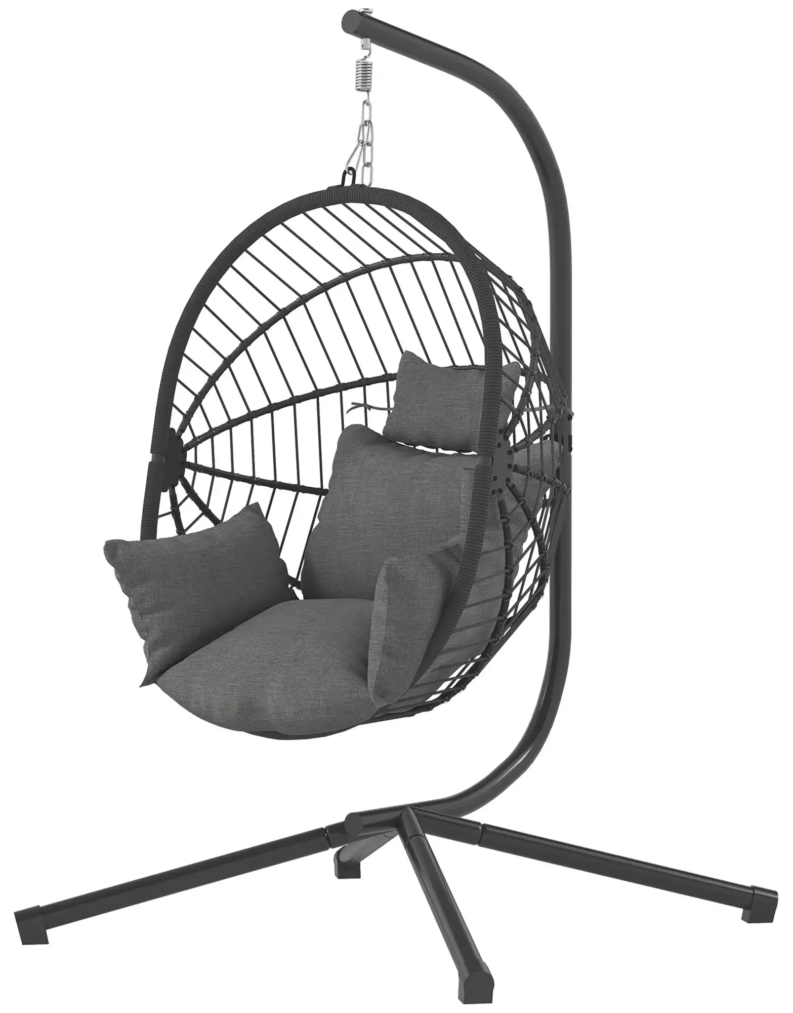 Кресло-кокон Outsunny 84A-302V00GY (Grey) - 2