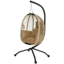 Кресло-кокон Outsunny 84A-304V00BG (Beige/Black) Thumb