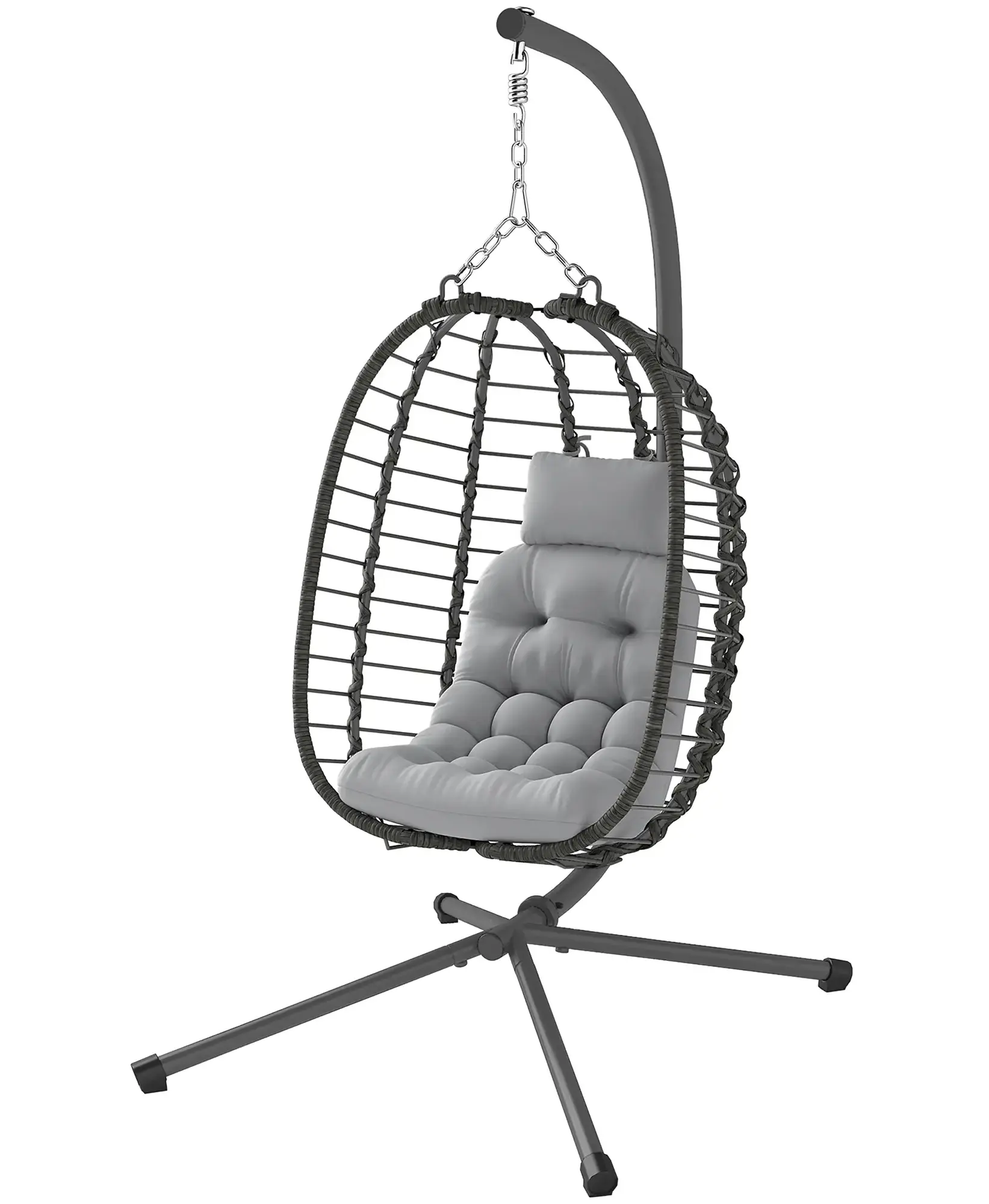 Fotoliu-cocon Outsunny 867-281V00LG (Grey) - 3