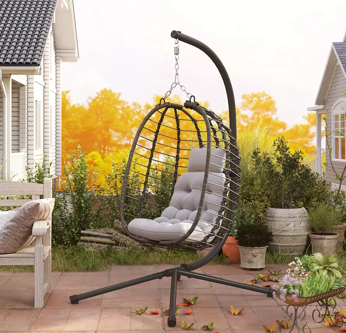 Fotoliu-cocon Outsunny 867-281V00LG (Grey)