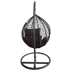 Fotoliu-cocon Procart Steel 103x195 (Grey/Anthracite/Brown) Thumb