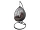 Fotoliu-cocon Procart Steel 103x195 (Grey/Anthracite/Brown)