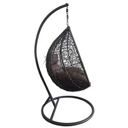 Fotoliu-cocon Procart Steel 103x195 (Grey/Anthracite/Brown) Thumb