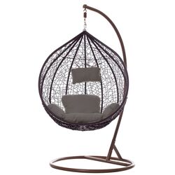 Кресло-кокон Procart Steel 103x195 (Grey/Brown) Thumb