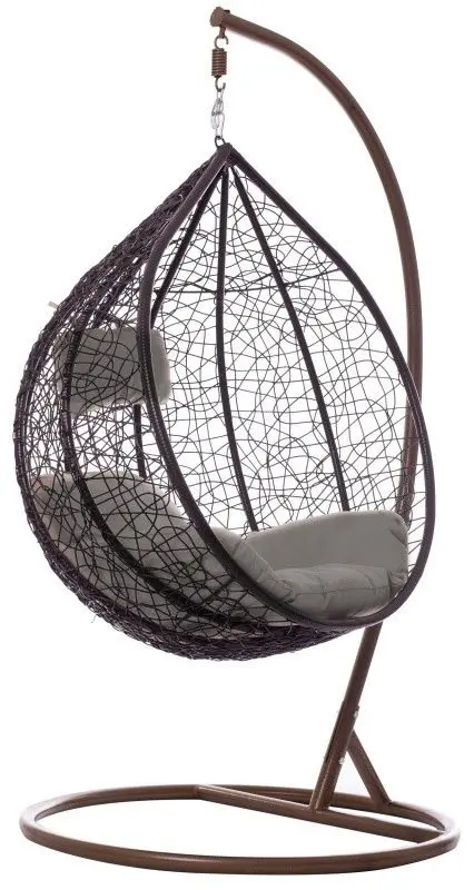 Кресло-кокон Procart Steel 103x195 (Grey/Brown) - 4