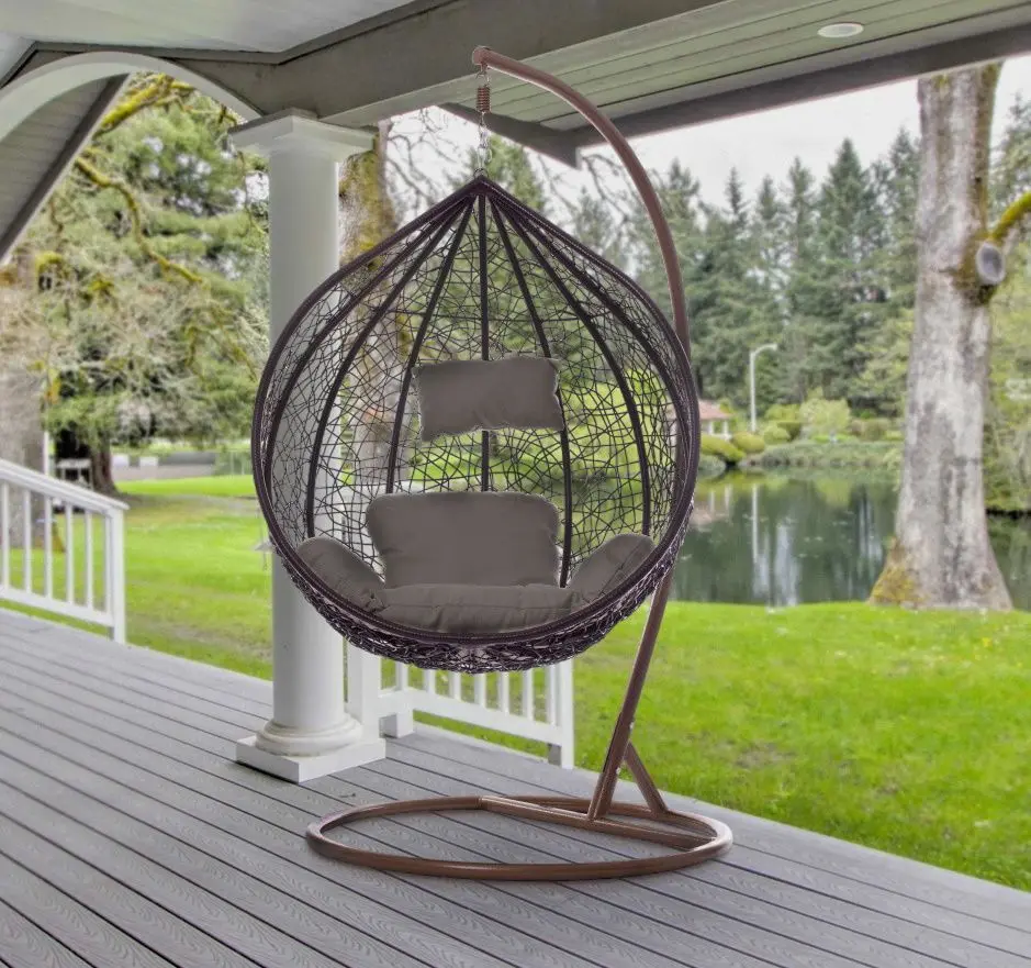 Кресло-кокон Procart Steel 103x195 (Grey/Brown)