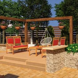 Fotoliu suspendat Procart B0421 (White) Thumb