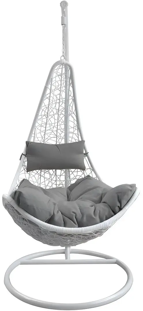 Fotoliu suspendat Procart SC004WG (White/Grey)