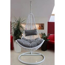 Fotoliu suspendat Procart SC004WG (White/Grey)