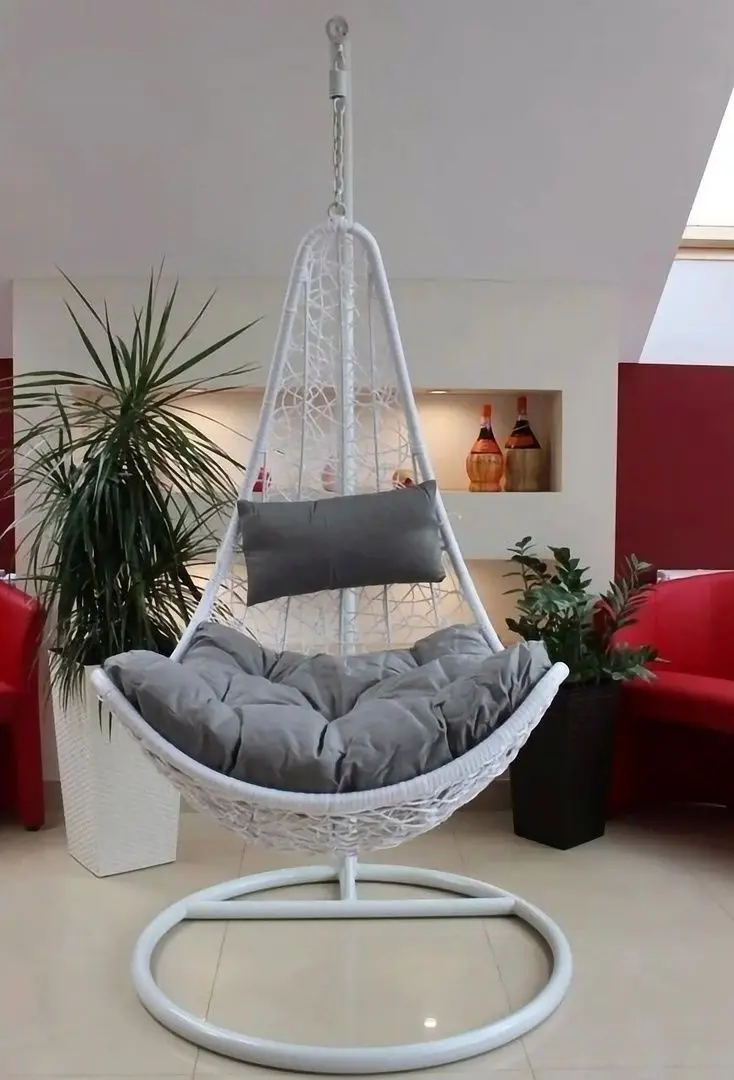 Fotoliu suspendat Procart SC004WG (White/Grey)