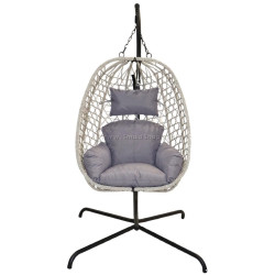 Fotoliu-cocon ProGarden 954402 (Light Grey)