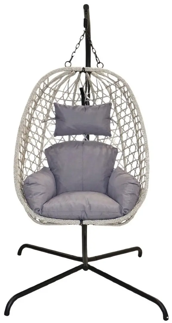 Fotoliu-cocon ProGarden 954402 (Light Grey)