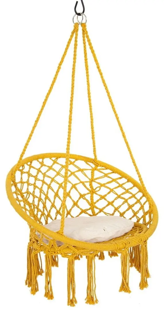 Кресло подвесное Royokamp 1031392 (Yellow/Cream)