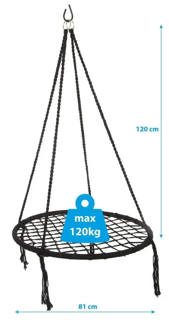 Fotoliu suspendat Royokamp 1031453 (Gray) - 2