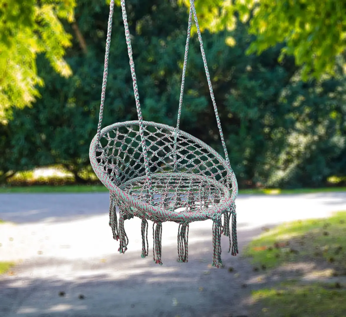 Fotoliu suspendat Saska Garden 1051673 (Turquoise/Pink)