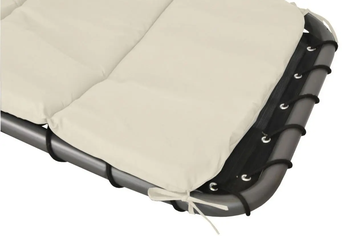Sezlong suspendat Saska Garden 1040165 (White/Black) - 5