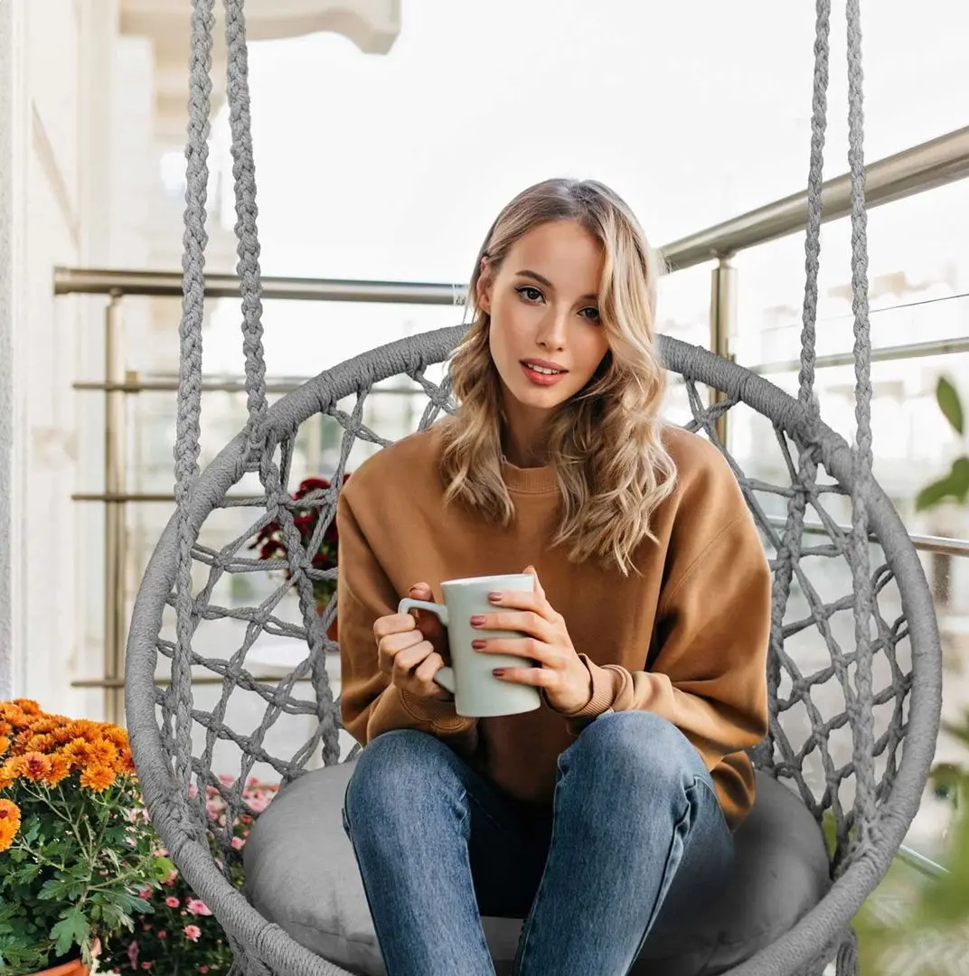 Качели с подушкой Sofotel Boho (Grey)