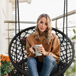 Качели Sofotel Boho (Black) Thumb