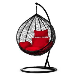 Кресло-кокон Sofotel Hawana (Black/Red) Thumb