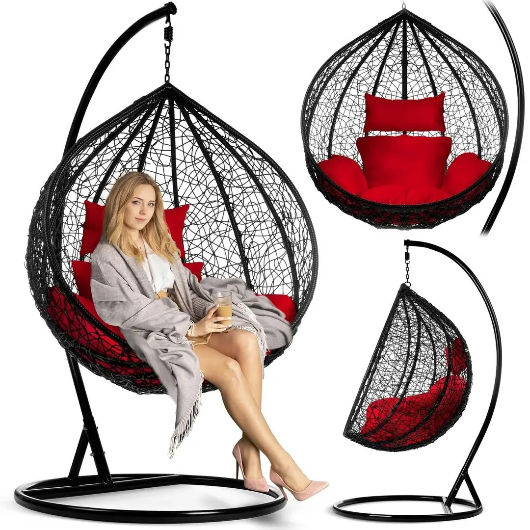 Кресло-кокон Sofotel Hawana (Black/Red)