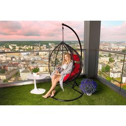 Кресло-кокон Sofotel Hawana (Black/Red) Thumb