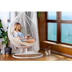 Кресло-кокон Sofotel Hawana (White/Beige) Thumb