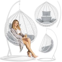 Кресло-кокон Sofotel Hawana (White/Gray) Thumb