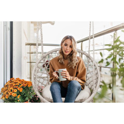 Fotoliu suspendat Sofotel Boho 290012 (Beige) Thumb