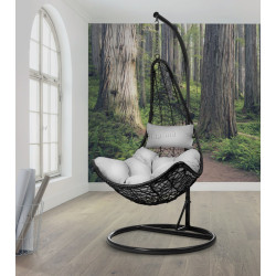 Fotoliu suspendat Sofotel Cabana 4040 (Black/Light Grey)