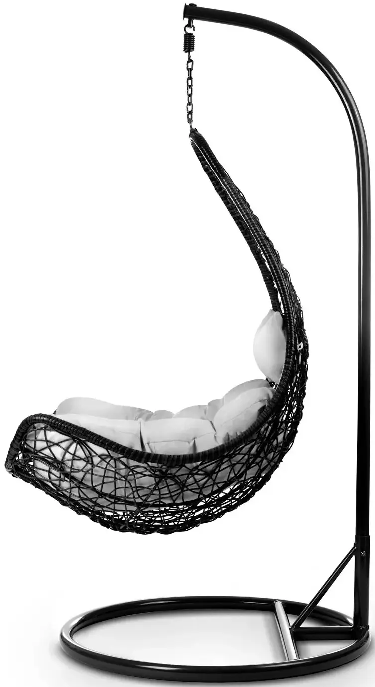 Fotoliu suspendat Sofotel Cabana 4040 (Black/Light Grey) - 6