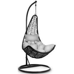 Fotoliu suspendat Sofotel Cabana 4040 (Black/Light Grey) Thumb